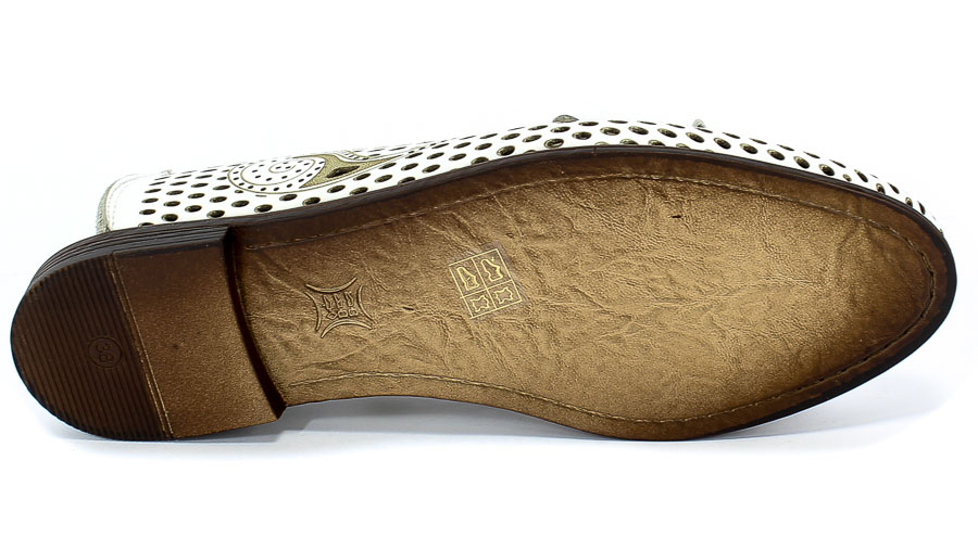 Lordsy Boccato 049.1018 16T 0248 KHV Biały Skóra