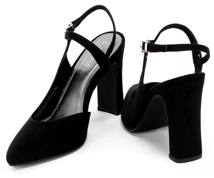 Sandały Marco Tozzi 2-29613-34 001 Black Czarny