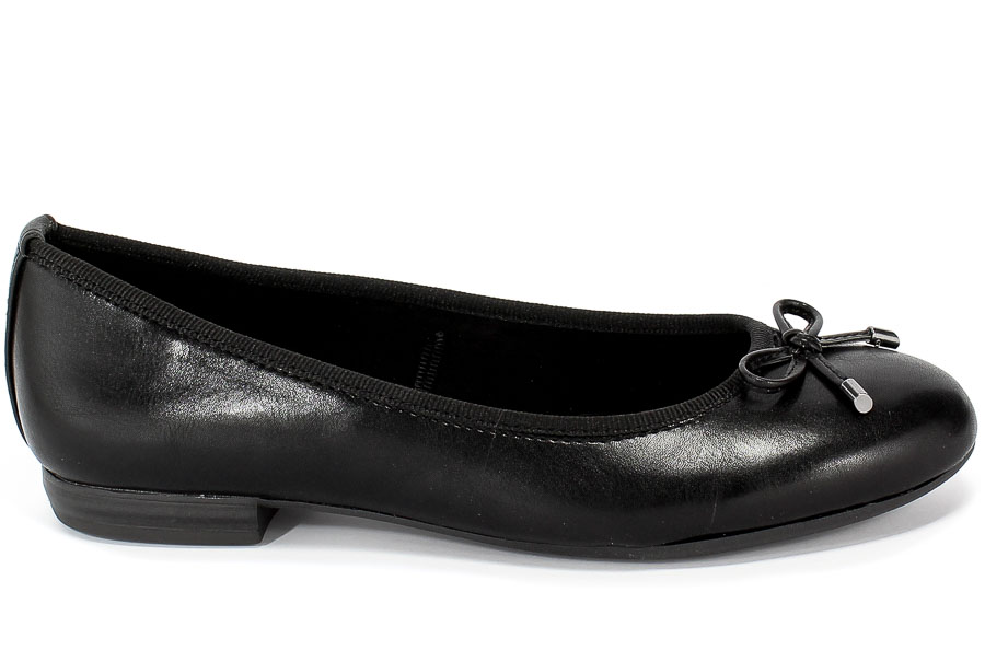 Baleriny Marco Tozzi 2-22137-34 001 Black Czarny