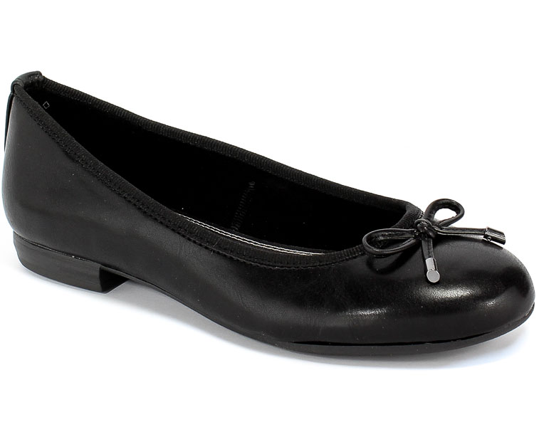 Baleriny Marco Tozzi 2-22137-34 001 Black Czarny