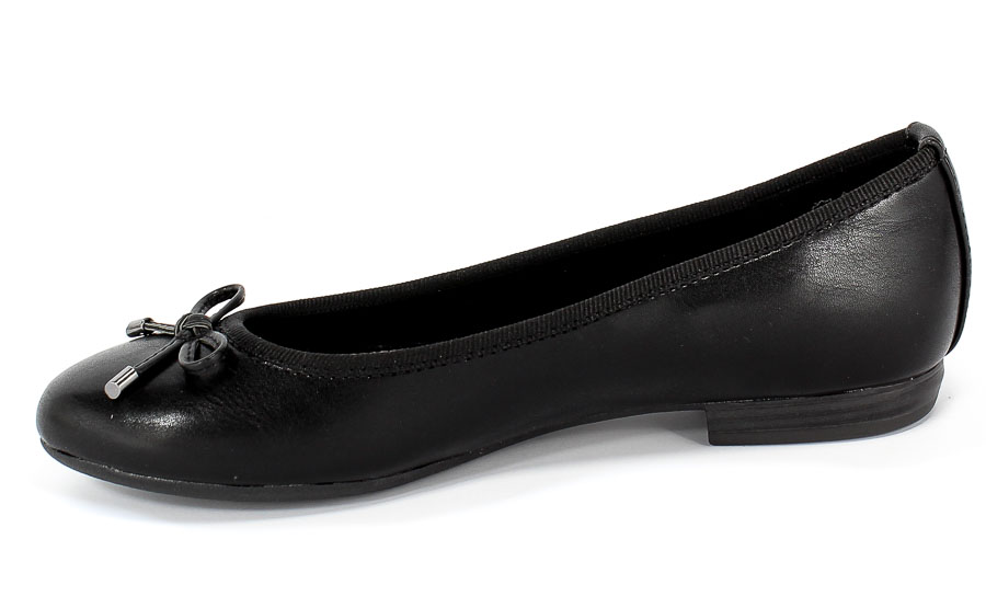 Baleriny Marco Tozzi 2-22137-34 001 Black Czarny
