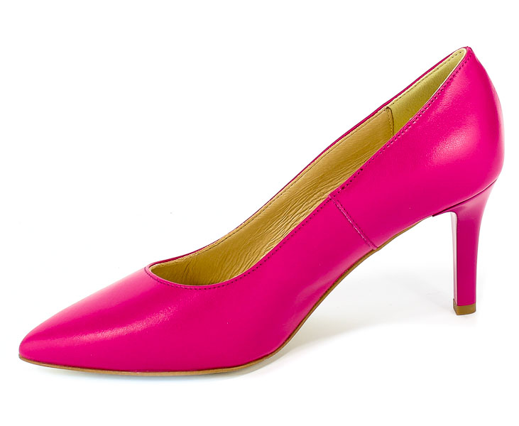 Szpilki Uncome 30042 Fuxia Róż Skóra