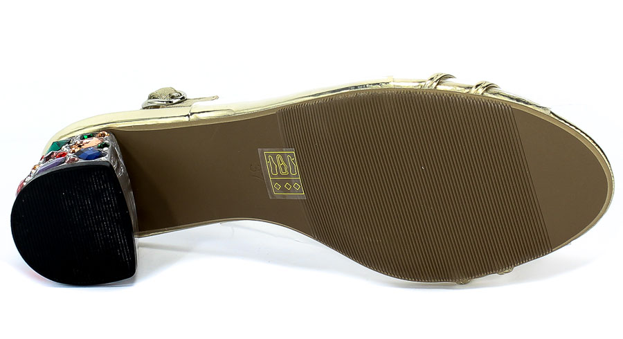 Sandały Sca'viola G-25 Gold Złoty