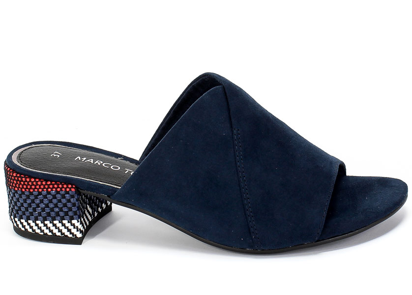 Klapki Marco Tozzi 2-27227-24 890 Navy Comb Granat