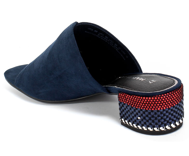Klapki Marco Tozzi 2-27227-24 890 Navy Comb Granat