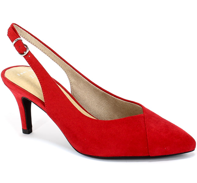 Sandały Marco Tozzi 2-29611-24 500 Red Czerwony