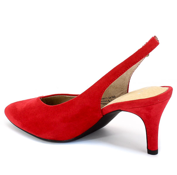 Sandały Marco Tozzi 2-29611-24 500 Red Czerwony
