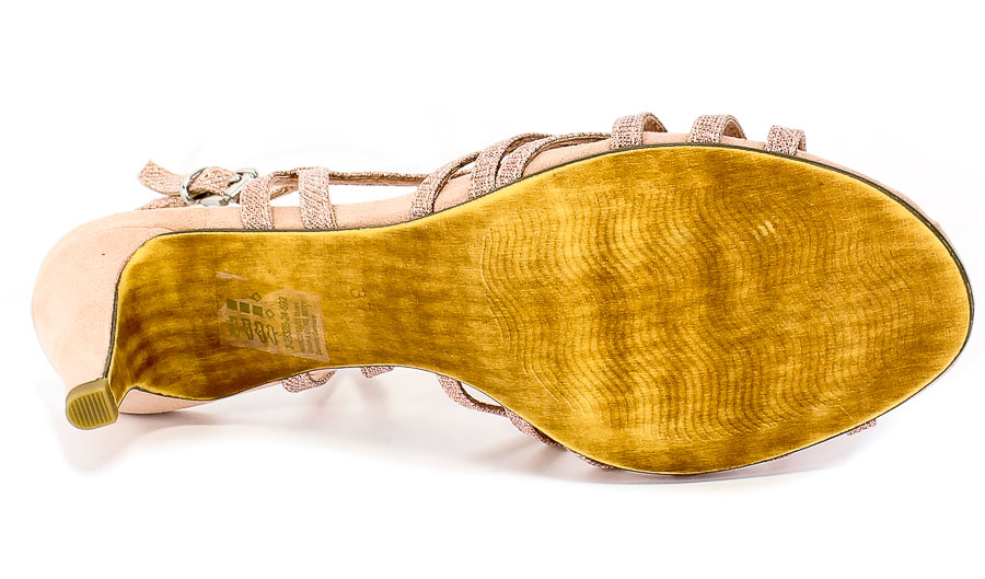 Sandały Marco Tozzi 2-28328-24 592 Rose Metallic Róż