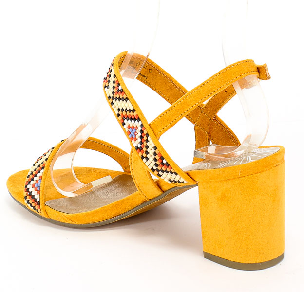 Sandały Marco Tozzi 2-28381-24 636 Mango Comb Pomarańczowy