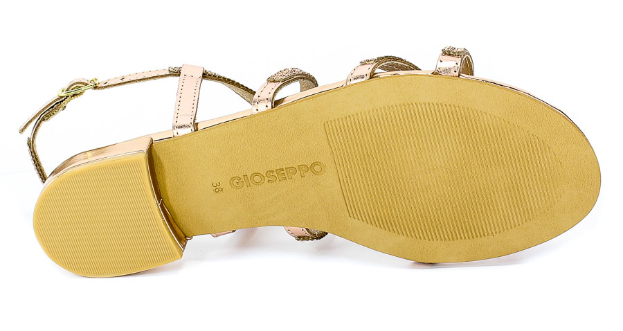 Sandały GiosEppo 58299 Rose Gold Skóra