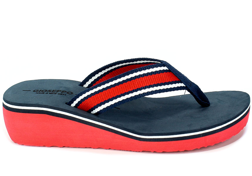 Klapki GiosEppo 59573 Navy Granatowy