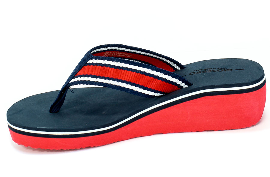Klapki GiosEppo 59573 Navy Granatowy
