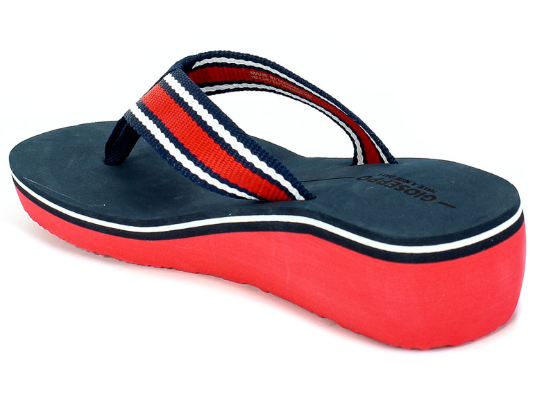 Klapki GiosEppo 59573 Navy Granatowy