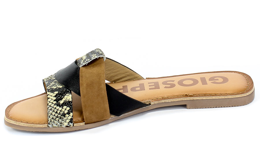 Klapki GiosEppo 58570 Multicolor Skóra