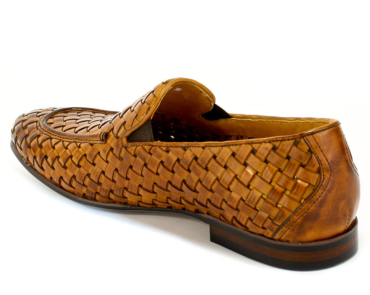 Półbuty Letnie Brooman H8075158 Brown Brązowy Skóra