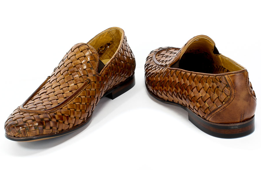 Półbuty Letnie Brooman H8075158 Brown Brązowy Skóra
