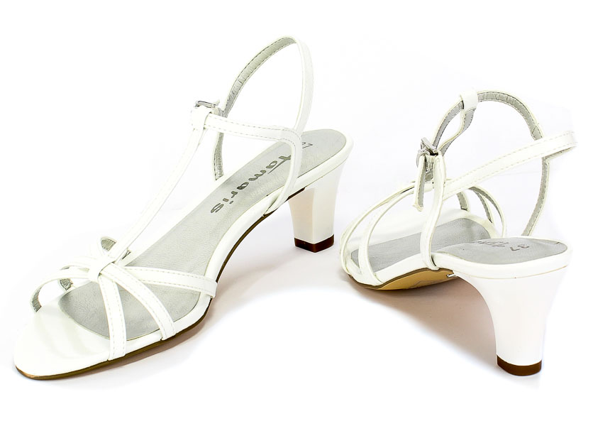 Sandały Tamaris 1-28329-24 123 White Patent Biały