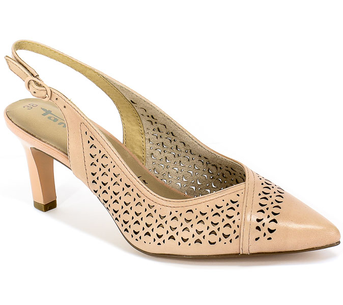 Sandały Tamaris 1-29610-24 521 Rose Róż Skóra