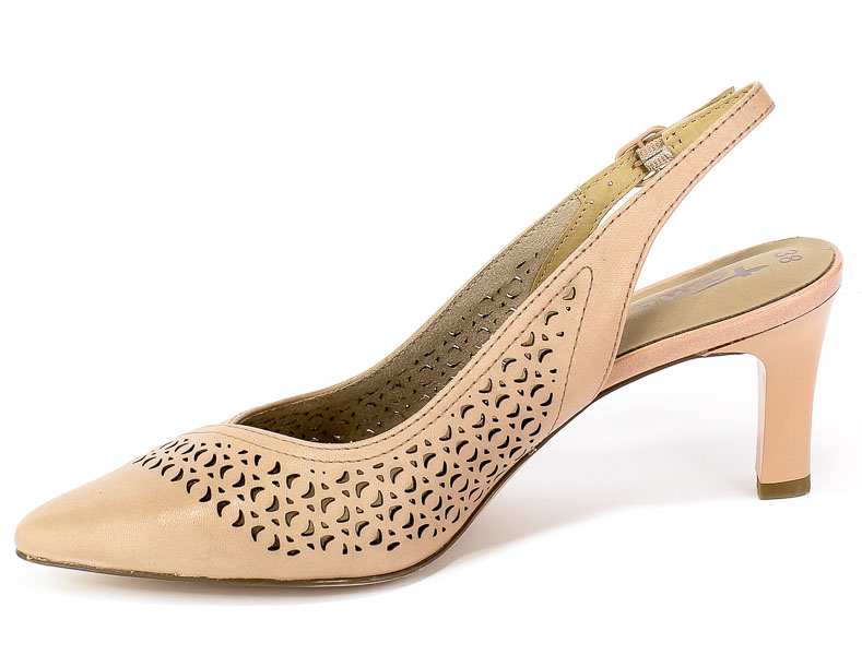 Sandały Tamaris 1-29610-24 521 Rose Róż Skóra