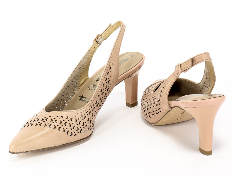 Sandały Tamaris 1-29610-24 521 Rose Róż Skóra