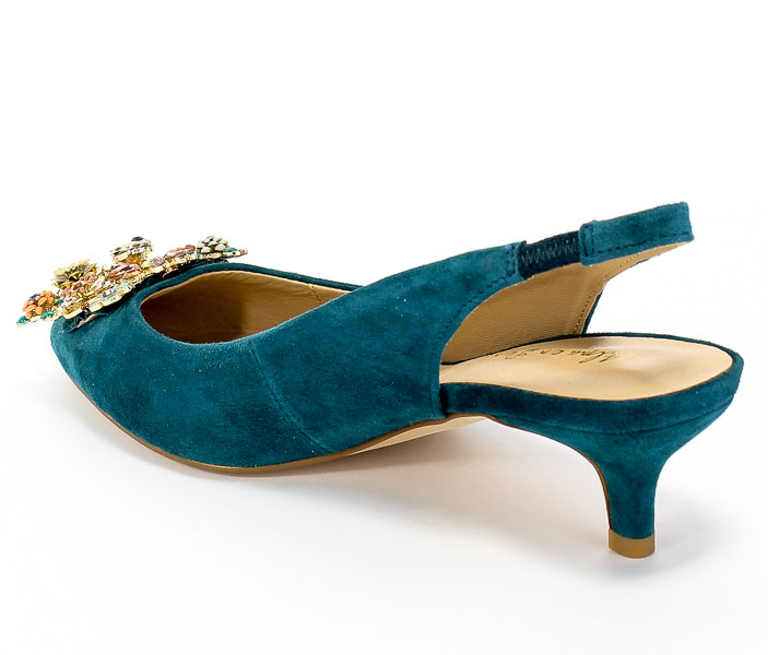 Sandały Alma En Pena V20091 Suede Ocean Niebieski Skóra