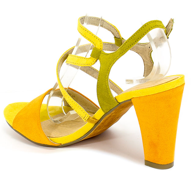 Sandały Marco Tozzi 2-28350-24 614 Yellow Comb Żółty
