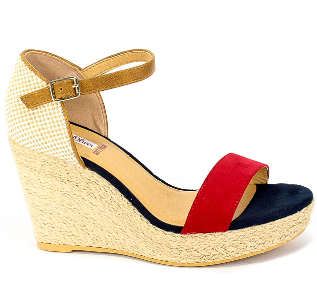 Sandały S.Oliver 5-28315-24 521 Red Comb