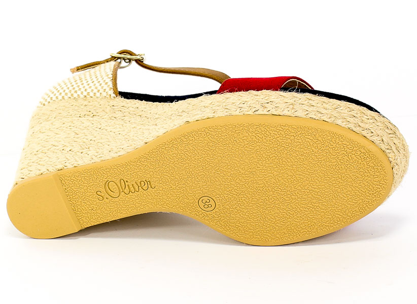 Sandały S.Oliver 5-28315-24 521 Red Comb