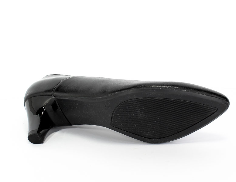 Czółenka Caprice 9-22401-24 022 Black Nappa Czarny Skóra