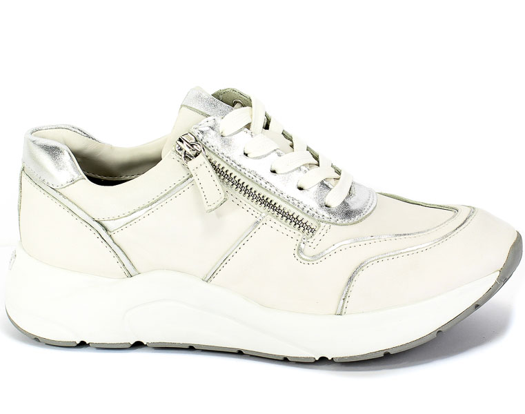 Półbuty Caprice 9-23704-24 191 White/Silver Skóra