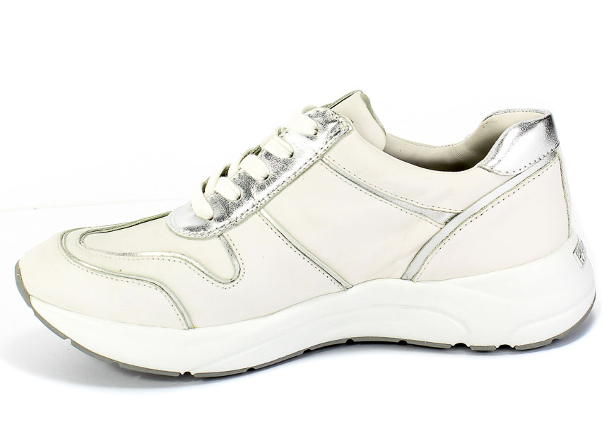 Półbuty Caprice 9-23704-24 191 White/Silver Skóra