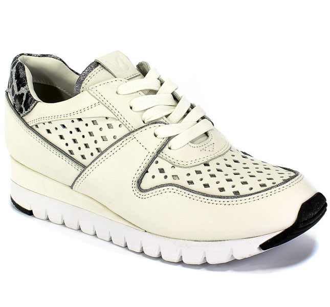 Półbuty Letnie Caprice 9-23502-24 194 White/Leo Biały Skóra