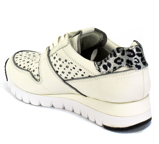 Półbuty Letnie Caprice 9-23502-24 194 White/Leo Biały Skóra