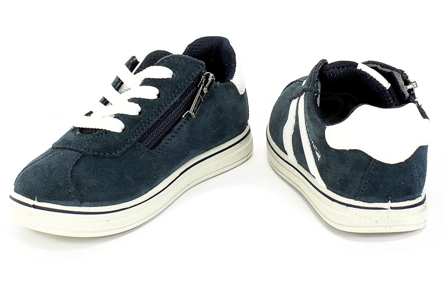 Półbuty Primigi 5358844 Scamosc./Rete/Navy/B r.18-24