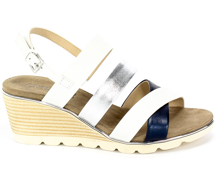 Sandały Caprice 9-28708-24 882 Navy Comb Skóra