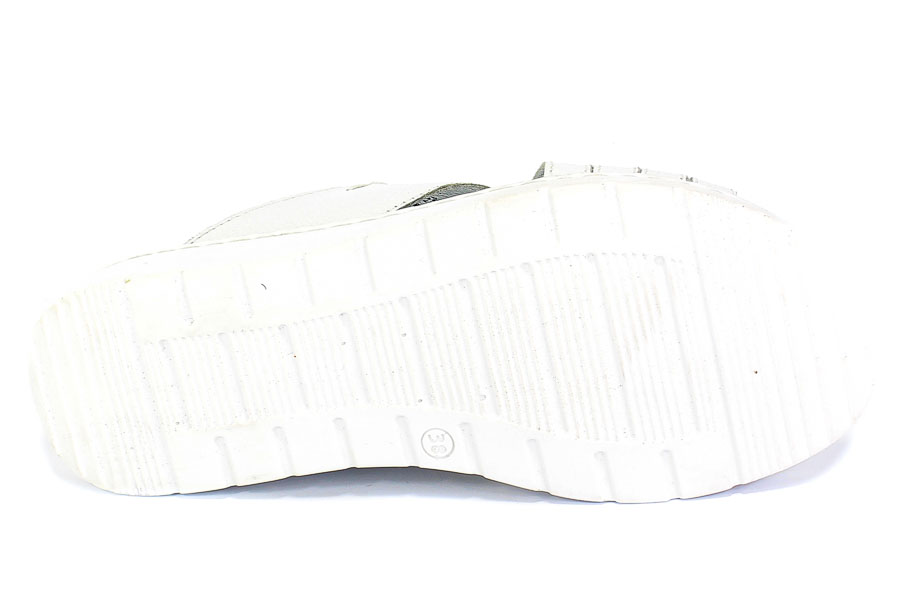 Klapki Caprice 9-27150-24 102 White Nappa Skóra