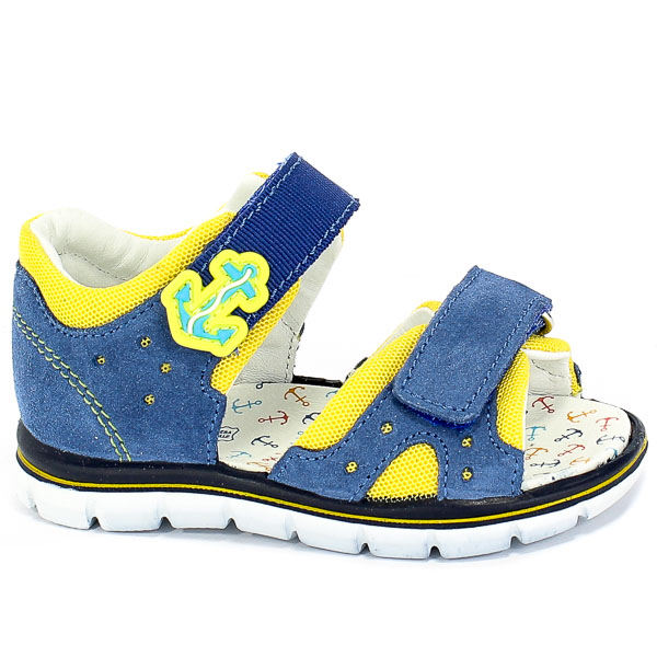 Sandały Primigi 5367511 Scamosc./Rete/Bluett r.18-26