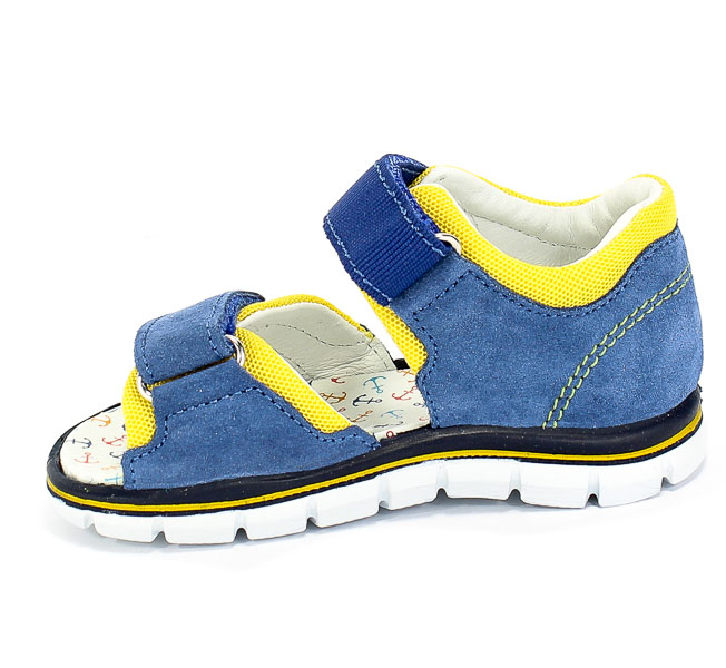 Sandały Primigi 5367511 Scamosc./Rete/Bluett r.18-26