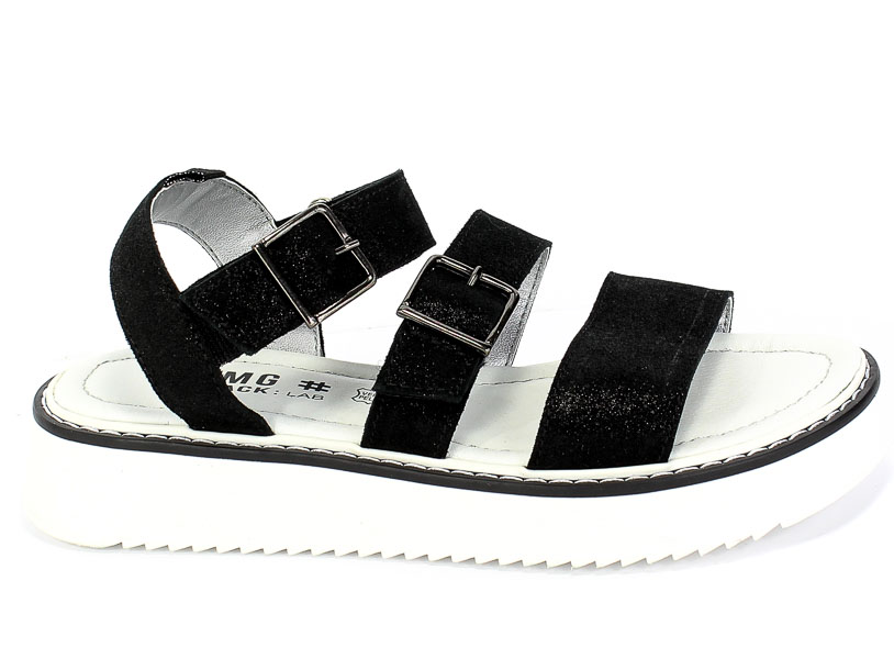 Sandały Primigi 5436211 Scamosc.Brin/Nero r.34-40