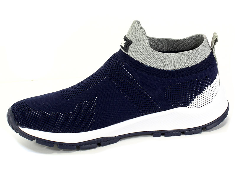 Półbuty Primigi 5440911 T.Knit/Navy-Grigio r.28-33