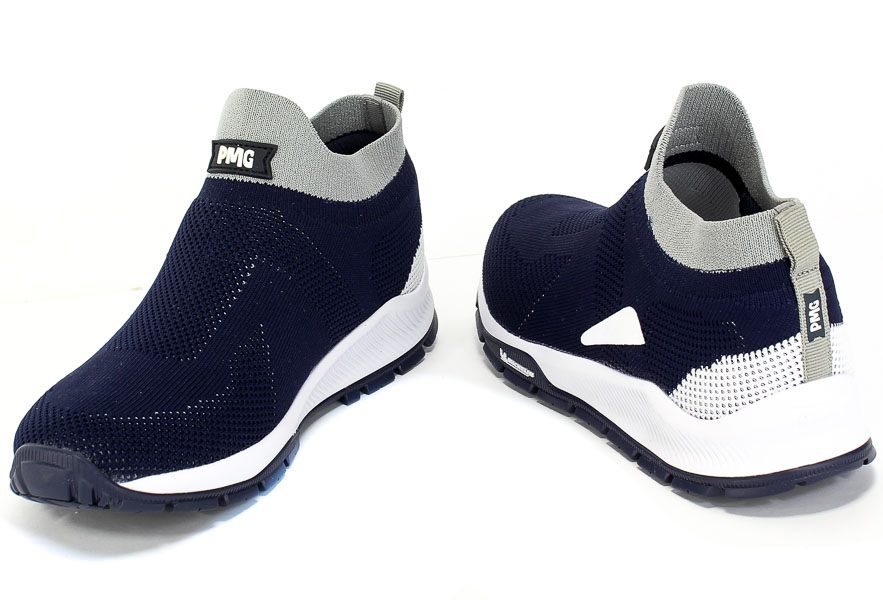 Półbuty Primigi 5440911 T.Knit/Navy-Grigio r.28-33