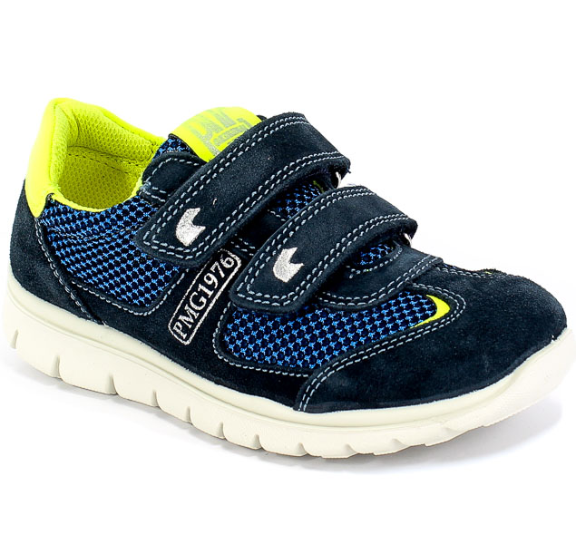 Półbuty Primigi 5373311 Scamosciat/Rete/Navy r.31-35