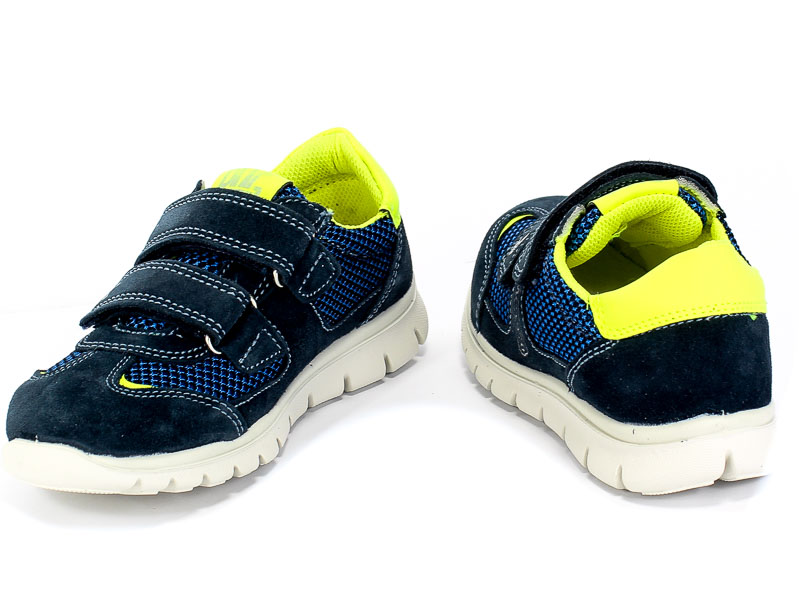 Półbuty Primigi 5373311 Scamosciat/Rete/Navy r.31-35