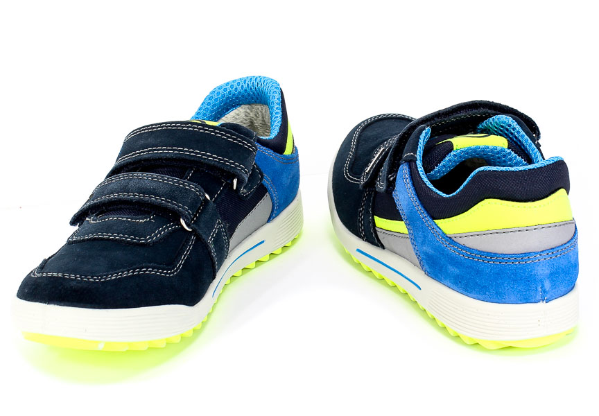 Półbuty Primigi 5377900 Scamosc/Tecnic/Navy r.31-35