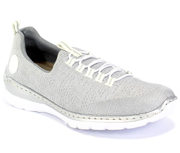 Półbuty Rieker L32M5-40 Grey Szary
