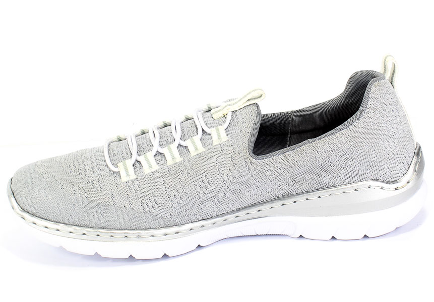 Półbuty Rieker L32M5-40 Grey Szary