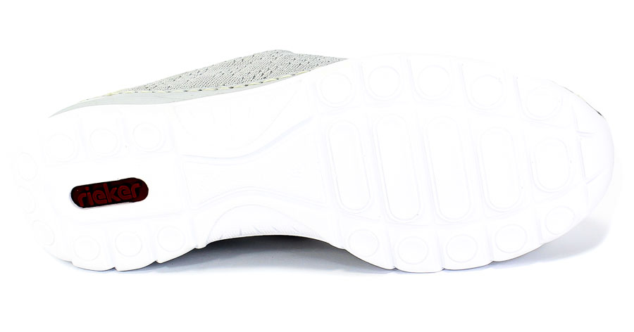 Półbuty Rieker L32M5-40 Grey Szary