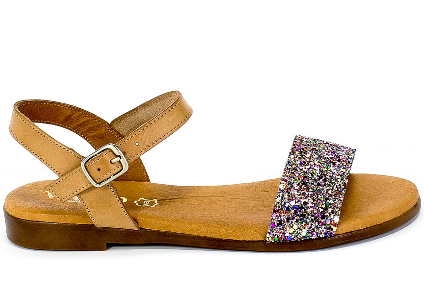 Sandały Verano 9190 Natural Multi