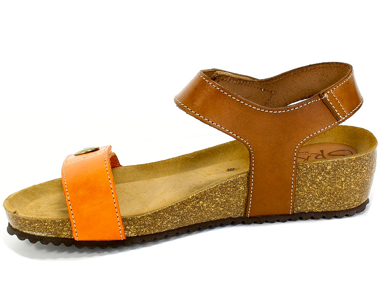 Sandały SPK Shoes 2900 Vaquetilla Nja/Terre Brąz Skóra