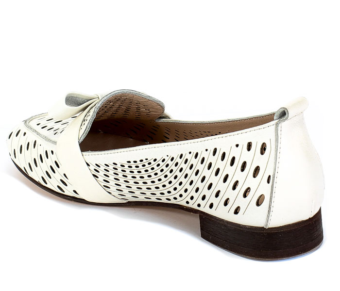 Lordsy Letnie Boccato 0395-977 20Y 431 Beige Kremowy Skóra